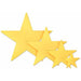 15" Foil Star Bulk Gold Pack Of Six