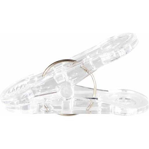 Clear 8g Balloon Clip Weights, 100 Pack