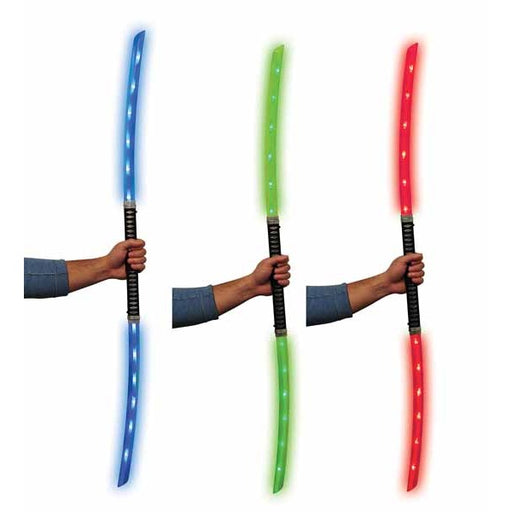 22-Inch Light-Up Toy Swords with Sound, Set of 2