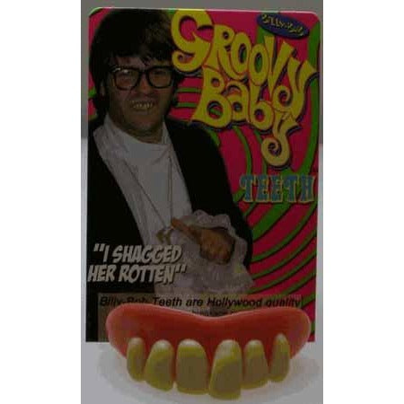 Billy Bob Groovy Baby Austin Powers Novelty Teeth