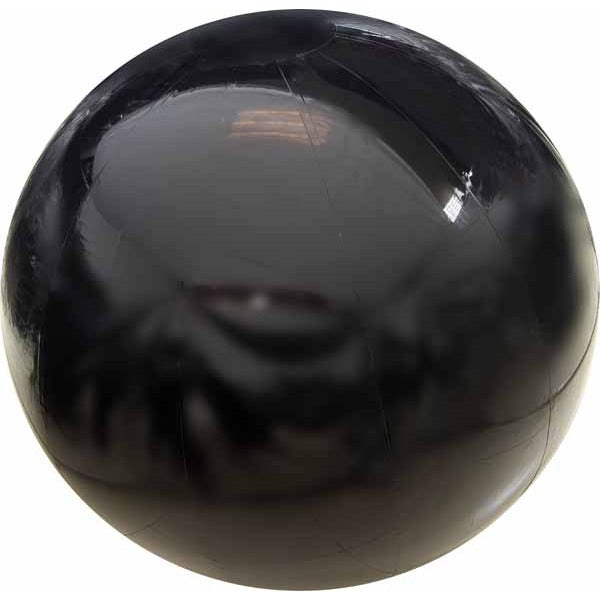 DecoChamp 36-Inch Black PVC Deco Ball