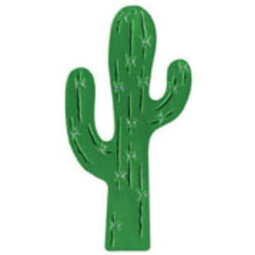 17" Foil Cactus Silhouette Bulk Decoration.