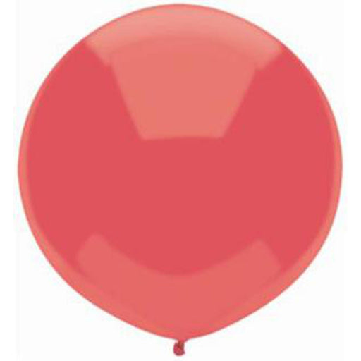 17" Watermelon Red Outdoor Balloons (72 Pack)