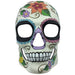 Day of the Dead Floral Print Full Face Mask