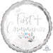 First Communion 18-Inch Round Foil Balloon
