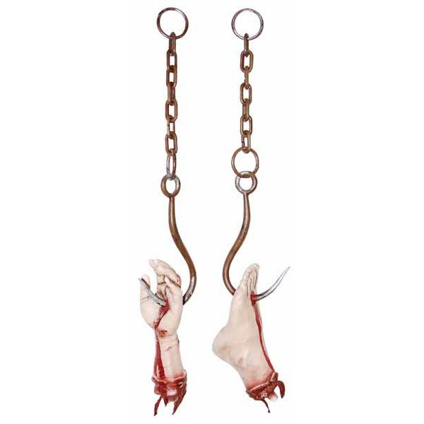 Halloween Hook with Hand or Foot Prop, Assorted