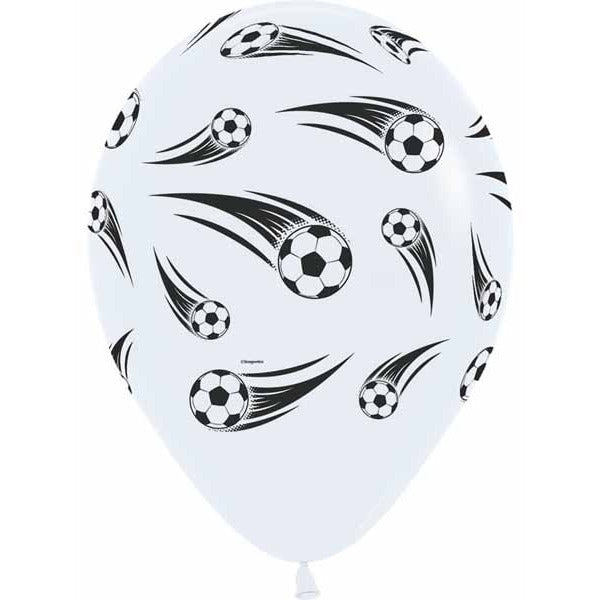 Sempertex Soccermania Kick 11-Inch Latex Balloons, 50 Pack