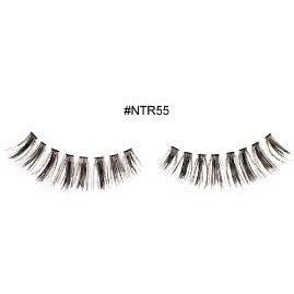Black Natural False Eyelashes NTR55