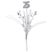 Glittered "25" Metallic Star Spray, 1 Count