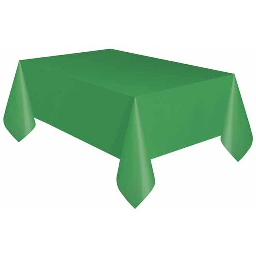 Emerald Green Rectangular Tablecover, 54 x 108 Inches