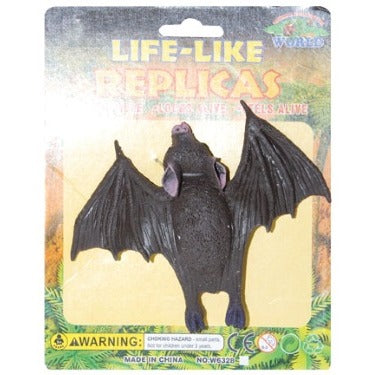 Soft Bat Halloween Prop, 4 x 5.5 Inches
