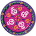 Day of the Dead 9-Inch Plates, 8 Pack
