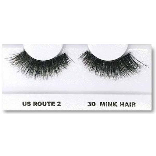 Black 3D Faux Mink Eyelashes, Style CL 2