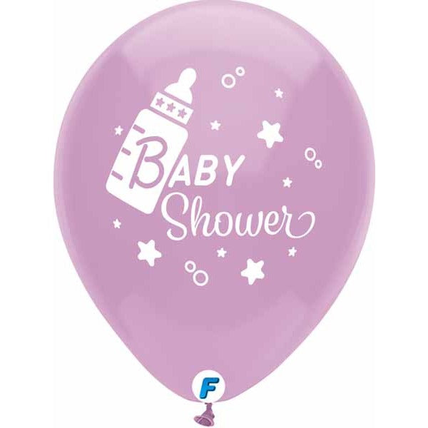 FUNSATIONAL 12" BABY SHOWER BOTTLE 8/BG