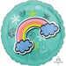 Selfie Celebration Rainbow 18-Inch Foil Balloon