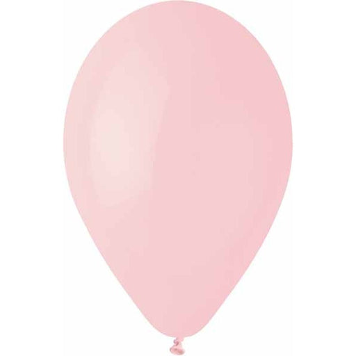 Gemar 12-Inch Powder Pink Latex Balloons #107, 50 Count