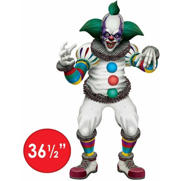 Jointed Creepy Clown Halloween Decoration, 1 Count