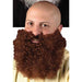 Big & Curly Brown Costume Beard