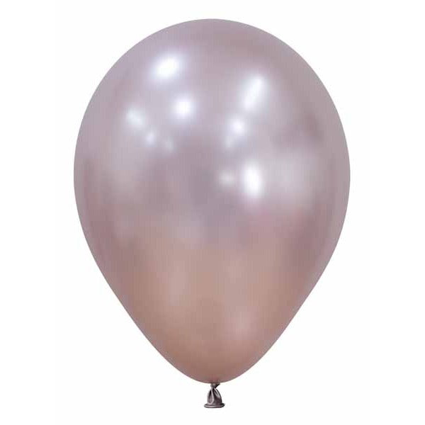 Sempertex Silk Pink Blossom 5" Latex Balloons, 50 Count