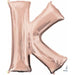 Rose Gold Letter K Balloon, 33 Inch