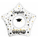 32-Inch Grad Cap Dangler Foil Balloon