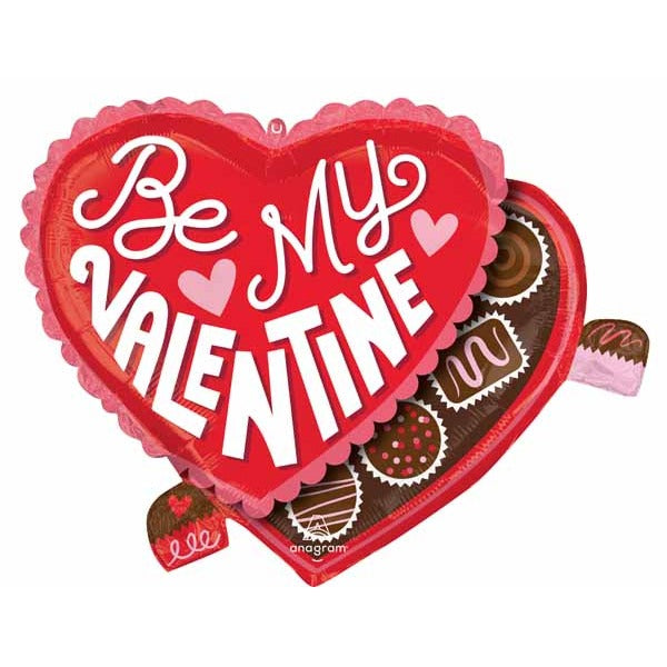 Be My Valentine 26" Shaped Foil Balloon