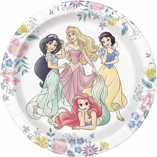 Disney Princess 7-Inch Dessert Plates
