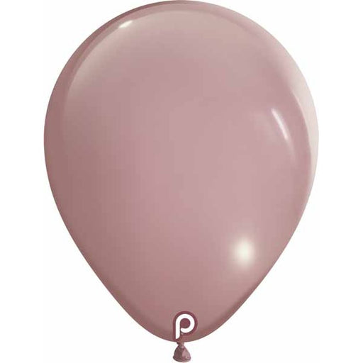 Prima Dusty Rose 18-Inch Round Latex Balloons, 25 Count