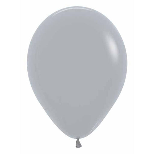 Sempertex Grey #081 5" Latex Balloons, 50 Pack