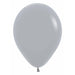 Sempertex Grey #081 5" Latex Balloons, 50 Pack