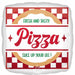 Pizza Party 18-Inch Square Foil Balloon
