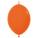 Sempertex Orange 12-Inch Link-O-Loons Latex Balloons, 25 Pack