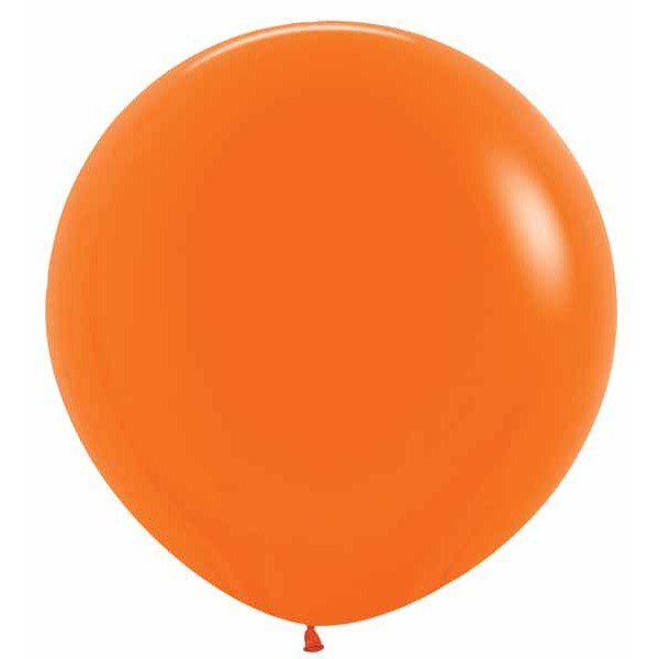 Sempertex Orange 36-Inch Latex Balloons, 2 Pack