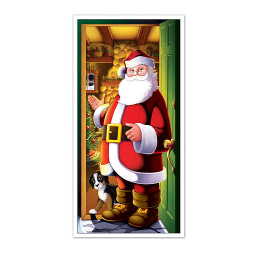 Add Festive Cheer With Santa Door Cover