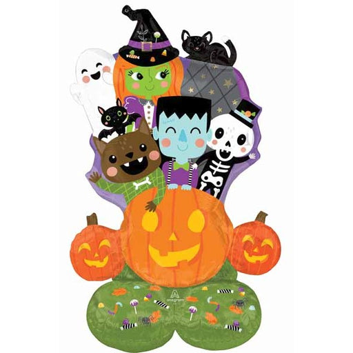 48-Inch Pumpkin AirLoonz Halloween Foil Balloon