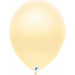 12 Inch Pearl Ivory Latex Balloons, 100 Count