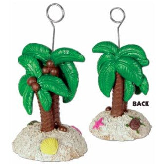 Palm Tree Photo and Balloon Holder, 6 oz