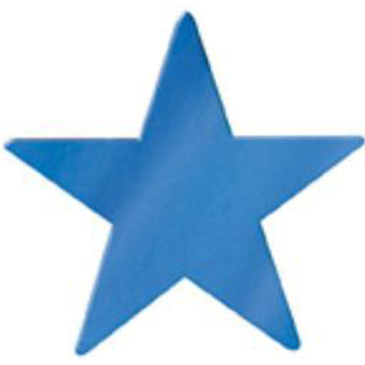 20" Blue Die-Cut Foil Stars.