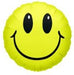 Yellow Smiley Face 9-Inch Round Foil Balloon