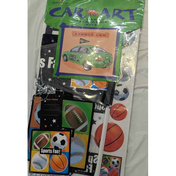 Sports Fan Car Decoration Kit