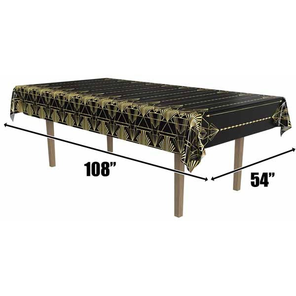 Great 20s Table Cover, 1 Count