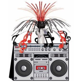 14-Inch Boom Box Centerpiece