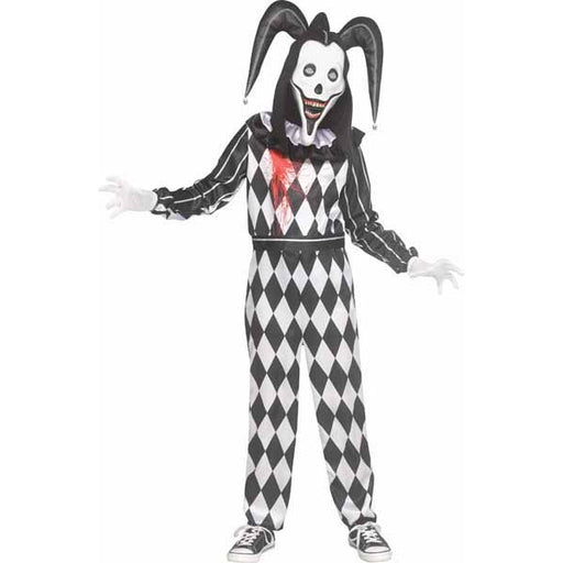 The Smiler Jester Child Costume, Size 8/10