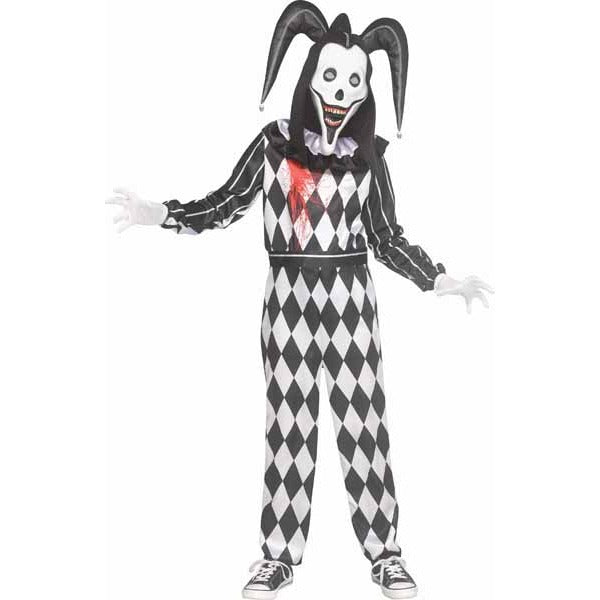 The Smiler Jester Child Costume, Size 8/10