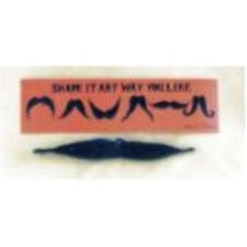 6-Way Shapeable Costume Moustache