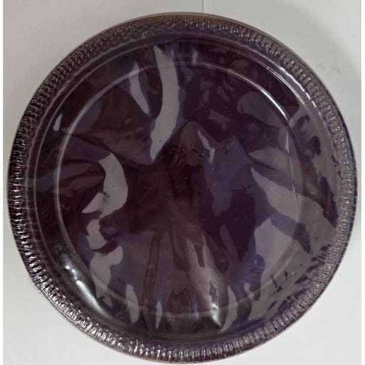 Eggplant Purple 7-Inch Plastic Plates, 40 Pack