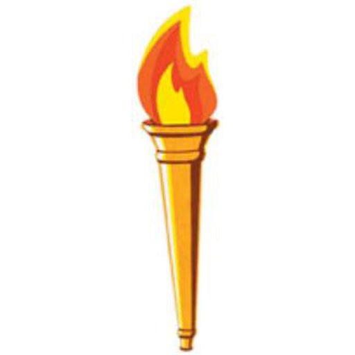 "24" Torch Cutout Bulk - Pack Of 24"