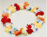 36 Inch Pastel Silk Flower Lei