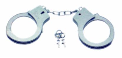 Deluxe Police Costume Handcuffs with Keys
