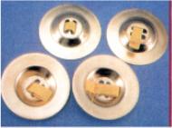 Gold Finger Cymbals, 4 Count